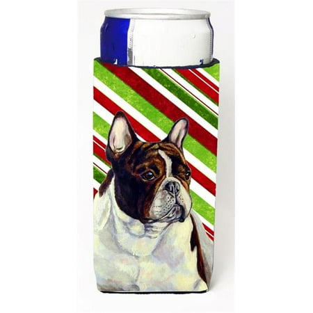 French Bulldog Candy Cane Holiday Christmas Michelob Ultra bottle sleeves For Slim Cans - 12 oz.
French Bulldog Candy Cane Holiday Christmas Michelob Ultra bottle sleeves For Slim Cans - 12 oz.