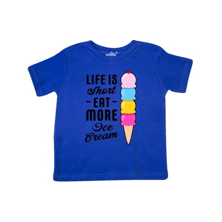 Inktastic Life is Short Eat More Ice Cream Gift Toddler Boy or Toddler Girl T-Shirt
Inktastic Life is Short Eat More Ice Cream Gift Toddler Boy or Toddler Girl T-Shirt