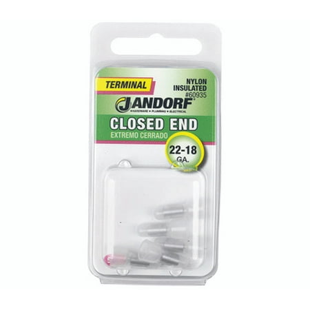 3PC Jandorf 60935 Terminal Closed End Connectors 22-18