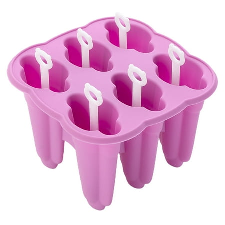 Honrane Flexible 6-Cavity Ice Cream Mold with Sticks BPA Free Silicone DIY Popsicle Molds for Kids(Easy Release)
Honrane Flexible 6-Cavity Ice Cream Mold with Sticks BPA Free Silicone DIY Popsicle Molds for Kids(Easy Release)