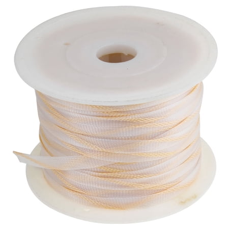 100M x 12MM Car Audio Braided Polyester Sleeving Cable Coil Protector Beige 100M x 12MM Car Audio Braided Polyester Sleeving Cable Coil Protector Beige
