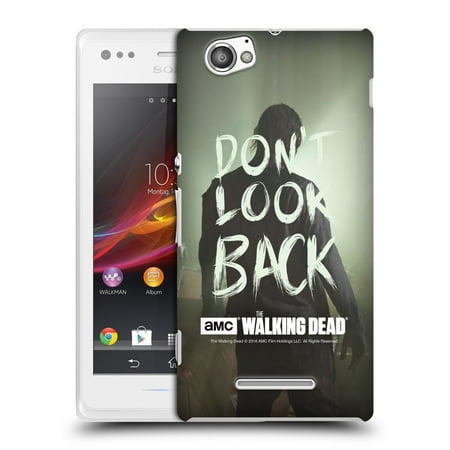 OFFICIAL AMC THE WALKING DEAD QUOTES HARD BACK CASE FOR SONY PHONES 3