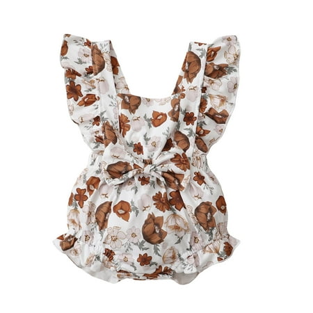 TUOBARR Newborn Infant Baby Girls Plaid Floral Printed Bowknot Backless Romper Bodysuit White (3-18Months)
TUOBARR Newborn Infant Baby Girls Plaid Floral Printed Bowknot Backless Romper Bodysuit White (3-18Months)