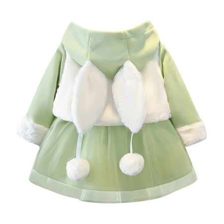 Toddler Kids Baby Girls Winter Long Sleeved Vest Dress Suit Plush Thickened Warm Vest Dress Sweet Princess Dress Suit
Toddler Kids Baby Girls Winter Long Sleeved Vest Dress Suit Plush Thickened Warm Vest Dress Sweet Princess Dress Suit