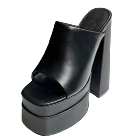 GWAABD Dress Sandals for Women New Women with High Heels with Double Thick with The Back of The Square Head Fish Mouth High Heel Slippers
GWAABD Dress Sandals for Women New Women with High Heels with Double Thick with The Back of The Square Head Fish Mouth High Heel Slippers