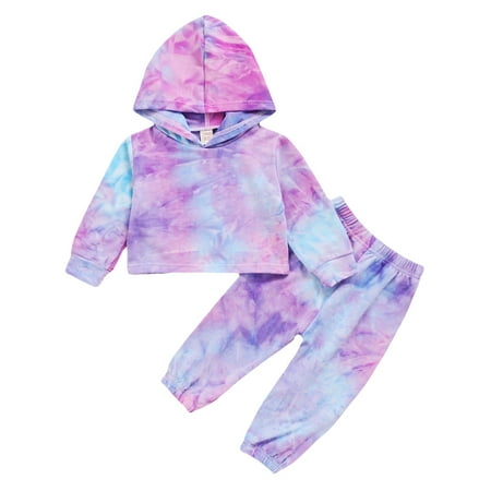 Caitzr Toddler Tie-dyed Autumn Outfit Long Sleeve Hoodie High Elastic Waist Leisure Pants
Caitzr Toddler Tie-dyed Autumn Outfit Long Sleeve Hoodie High Elastic Waist Leisure Pants