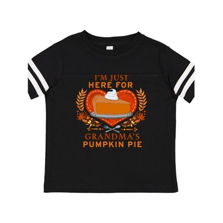 Inktastic I m Just Here for Grandma s Pumpkin Pie with Heart Gift Toddler Boy or Toddler Girl T-Shirt
Inktastic I m Just Here for Grandma s Pumpkin Pie with Heart Gift Toddler Boy or Toddler Girl T-Shirt