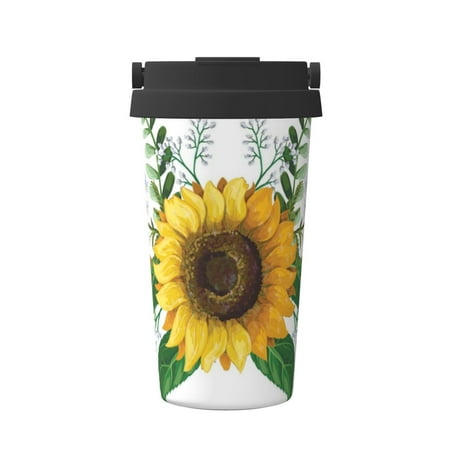 Goofa Sunflowers (2) for Insulated Travel Coffee Mug Spill Proof Leak Proof 16 OZCoffee Tumbler Reusable Coffee Cups with Lids Thermos for Hot and Cold Drink
Goofa Sunflowers (2) for Insulated Travel Coffee Mug Spill Proof Leak Proof 16 OZCoffee Tumbler Reusable Coffee Cups with Lids Thermos for Hot and Cold Drink