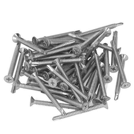 Drive Screw Galvanized Self Drilling Screw Carbon Steel Silver Fasteners For Home For Office Flat Head
Drive Screw Galvanized Self Drilling Screw Carbon Steel Silver Fasteners For Home For Office Flat Head
