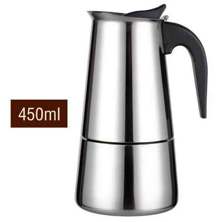 QUSENLON Durable Stainless Steel Mocha Espresso Coffee Maker Pot Stovetop Tool Filter
QUSENLON Durable Stainless Steel Mocha Espresso Coffee Maker Pot Stovetop Tool Filter