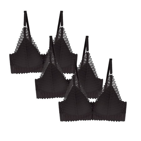 Bras For Women No Underwire Women Fashion Sexy Push Up Seamless Adjustable Plus Size Underwear Bra 3PC
Bras For Women No Underwire Women Fashion Sexy Push Up Seamless Adjustable Plus Size Underwear Bra 3PC