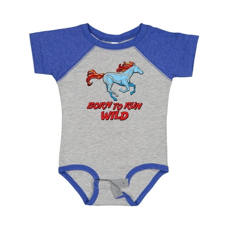 Inktastic Born to Run Wild- Galloping Horse Gift Baby Boy or Baby Girl Bodysuit
Inktastic Born to Run Wild- Galloping Horse Gift Baby Boy or Baby Girl Bodysuit