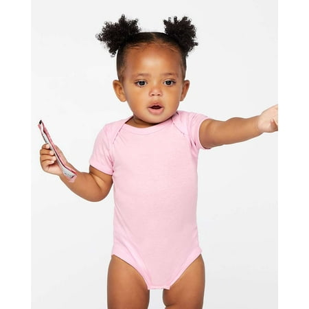Rabbit Skins Infant Baby Rib Bodysuit