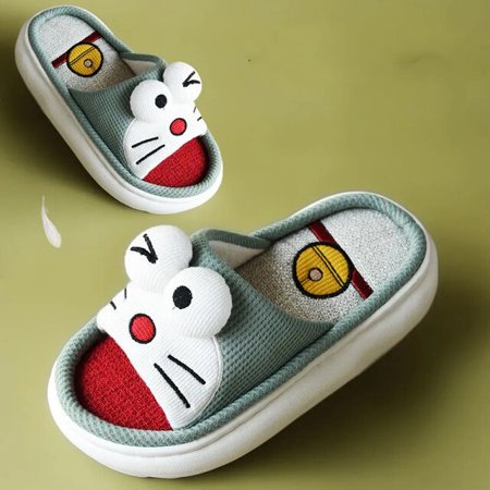 CoCopeanut New Women Linen Slippers Bow-knot Upper Summer Thick Bottom Indoor Home Non-slip Spring Autumn Cotton Linen Sandals Slippers
CoCopeanut New Women Linen Slippers Bow-knot Upper Summer Thick Bottom Indoor Home Non-slip Spring Autumn Cotton Linen Sandals Slippers