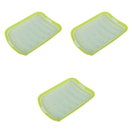 3pcs Silicone Sausage Mold 6-Cavity DIY Ice Candy Chocolate Pan Non-Stick Mould for Baking Green
3pcs Silicone Sausage Mold 6-Cavity DIY Ice Candy Chocolate Pan Non-Stick Mould for Baking Green
