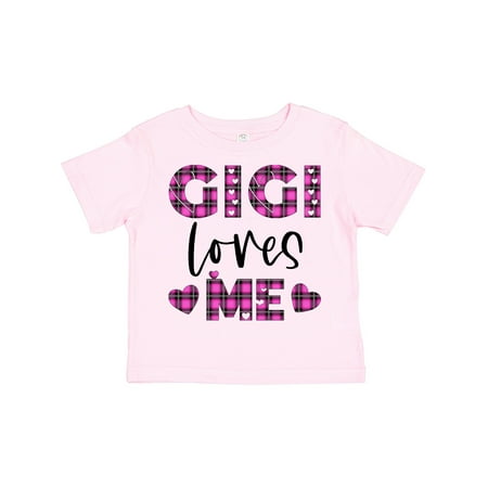 Inktastic My Gigi Loves Me Hearts in Pink Plaid Gift Toddler Boy or Toddler Girl T-Shirt
Inktastic My Gigi Loves Me Hearts in Pink Plaid Gift Toddler Boy or Toddler Girl T-Shirt