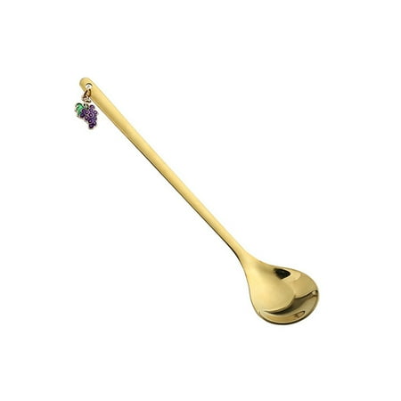 Yannee Creative Fruit Pendant Spoon Dessert Spoon Stainless Steel Coffee Stirring Spoon
Yannee Creative Fruit Pendant Spoon Dessert Spoon Stainless Steel Coffee Stirring Spoon