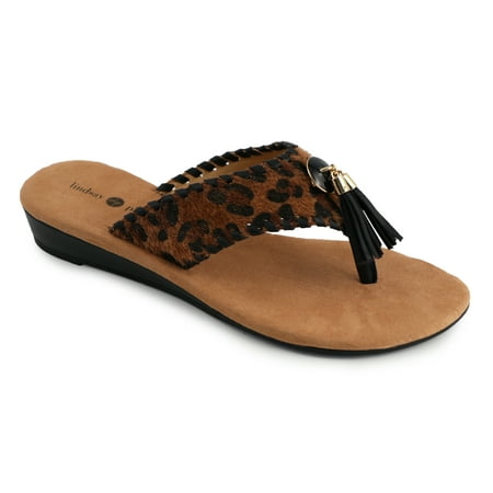 Lindsay Phillips Margo Leopard Sandal for Women