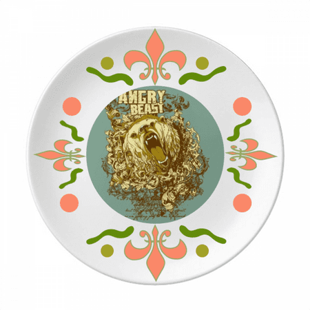 Graffiti Street Yellow Bear Angry Pattern Flower Ceramics Plate Tableware Dinner Dish
Graffiti Street Yellow Bear Angry Pattern Flower Ceramics Plate Tableware Dinner Dish