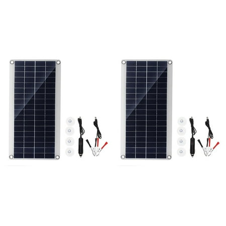 2X 300W Solar Panel Portable Dual 12/5V DC USB Fast-Charging Waterproof Emergency Charging Outdoor Battery Charger
2X 300W Solar Panel Portable Dual 12/5V DC USB Fast-Charging Waterproof Emergency Charging Outdoor Battery Charger