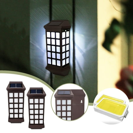 Usloyux Clearance Outdoor Solar Wall Lights Garden Lights Intelligent Light Control Lights Home Garden Gate Lights Arrangement Outdoor Lights 2PCS Brown
Usloyux Clearance Outdoor Solar Wall Lights Garden Lights Intelligent Light Control Lights Home Garden Gate Lights Arrangement Outdoor Lights 2PCS Brown