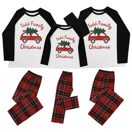 IZhansean Matching Family Pajamas Sets Christmas PJ s Holiday Christmas Tree Printed Sleepwear with Plaid Bottom
IZhansean Matching Family Pajamas Sets Christmas PJ s Holiday Christmas Tree Printed Sleepwear with Plaid Bottom