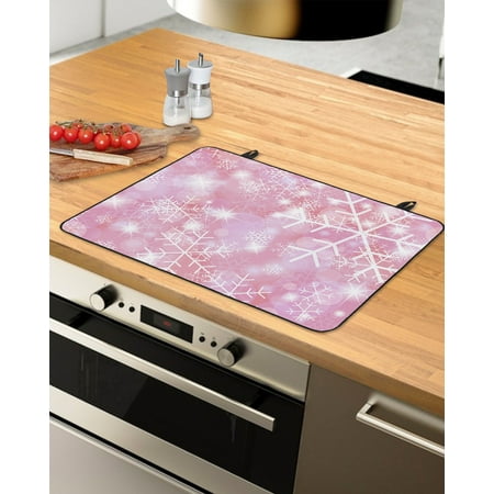 Pink Snowflake Christmas Stove Top Covers for Electric Stove Heat Insulation Fireproof Glass Cooktop Cover Counter Top Glass Stove Cover for Prevent Scratches 29 x21 Winter Snowflake Xmas
Pink Snowflake Christmas Stove Top Covers for Electric Stove Heat Insulation Fireproof Glass Cooktop Cover Counter Top Glass Stove Cover for Prevent Scratches 29 x21 Winter Snowflake Xmas