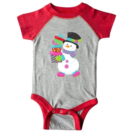Inktastic Snowman With Presents Carrot Nose White Snowman Gift Baby Boy or Baby Girl Bodysuit
Inktastic Snowman With Presents Carrot Nose White Snowman Gift Baby Boy or Baby Girl Bodysuit