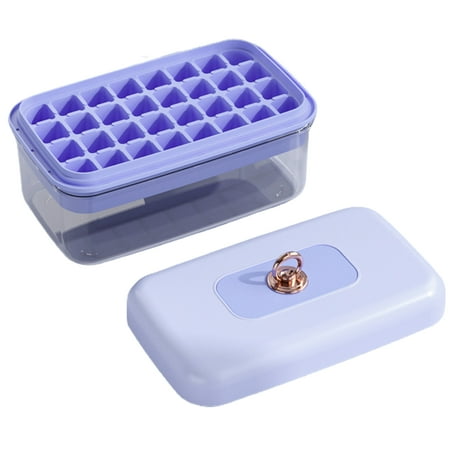Eastshop Ice Cube Mold Multi Grids Large Capacity with Lid Stackable Easy Release Ice Cube Making Food Grade Transparent Ice Shovel Ice Storage Box Household Stuff
Eastshop Ice Cube Mold Multi Grids Large Capacity with Lid Stackable Easy Release Ice Cube Making Food Grade Transparent Ice Shovel Ice Storage Box Household Stuff