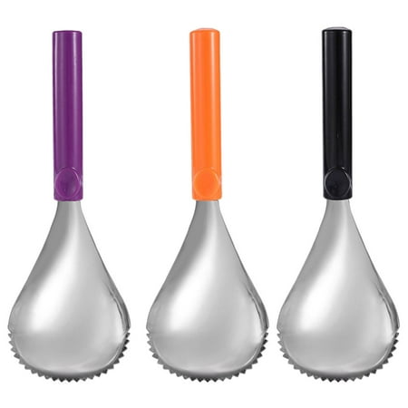 3pcs Stainless Steel Pumpkin Scooper Manual Pumpkin Corer Scoop Pumpkin Pulp Separator
3pcs Stainless Steel Pumpkin Scooper Manual Pumpkin Corer Scoop Pumpkin Pulp Separator
