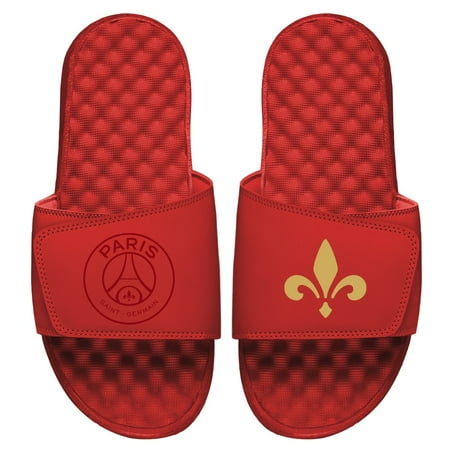 Men s ISlide Red Paris Saint-Germain Half Tonal Slide Sandals