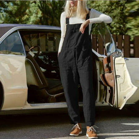 Aayomet Women S Jumpsuits Womens Cotton Fashion Solid Color Overalls Casual Jumpsuits Romper Black S
Aayomet Women S Jumpsuits Womens Cotton Fashion Solid Color Overalls Casual Jumpsuits Romper Black S