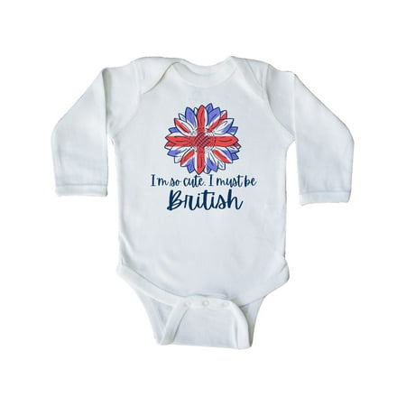 Inktastic I m So Cute I Must be British Sunflower Gift Baby Boy or Baby Girl Long Sleeve Bodysuit
Inktastic I m So Cute I Must be British Sunflower Gift Baby Boy or Baby Girl Long Sleeve Bodysuit