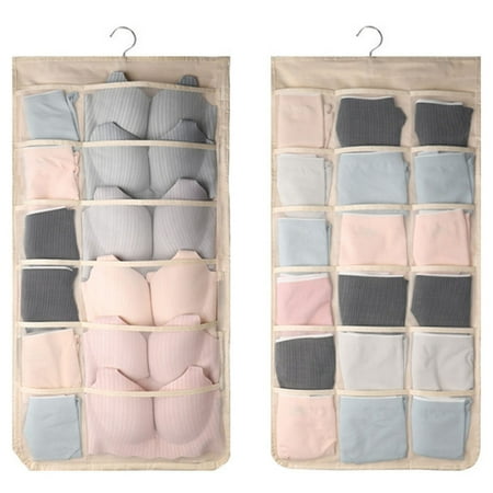Closet Hanging Organizer Dual Sided Wardrobe Storage Bags Organize Accessories For Bra Underwear Underpants Socks New
Closet Hanging Organizer Dual Sided Wardrobe Storage Bags Organize Accessories For Bra Underwear Underpants Socks New