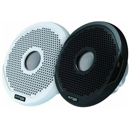 FUSION 7; Round 2-Way IPX65 Marine Speaker - 260W - (Pair) White w\/Interchangeable Black & White Grills FUSION 7 Inch Round 2-Way IPX65 Marine Speaker - 260W - Pair - White w\/ FUSION 7; Round 2-Way IPX65 Marine Speaker - 260W - (Pair) White w\/Interchangeable Black & White Grills FUSION 7 Inch Round 2-Way IPX65 Marine Speaker - 260W - Pair - White w\/