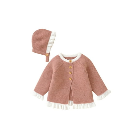 Nokpsedcb Toddler Kids Baby Girl Casual Long Sleeve Open Front Cardigan Sweater Coat Solid Fall Winter Clothes Pink 18-24 Months
Nokpsedcb Toddler Kids Baby Girl Casual Long Sleeve Open Front Cardigan Sweater Coat Solid Fall Winter Clothes Pink 18-24 Months