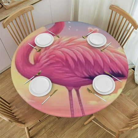 Orinice Flamingo Sky Heart Round Tablecloth 100% Polyester Waterproof Resistant Fabric Washable for Home Kitchen Outdoor Decoration 46 -50
Orinice Flamingo Sky Heart Round Tablecloth 100% Polyester Waterproof Resistant Fabric Washable for Home Kitchen Outdoor Decoration 46 -50