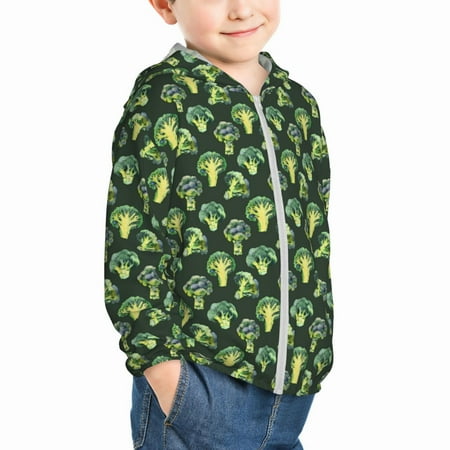 Uemuo Broccoli 3 Pattern Rash Guard for Boys Girls Long Sleeve Swim Shirts UPF 50+ UV Sun Protection Hooded Fishing Shirt with Pocket for Kid-4 Years
Uemuo Broccoli 3 Pattern Rash Guard for Boys Girls Long Sleeve Swim Shirts UPF 50+ UV Sun Protection Hooded Fishing Shirt with Pocket for Kid-4 Years