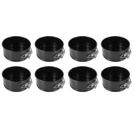 4-Inch Mini Springform Pan Set - 8 Piece Small Nonstick Cheesecake Pan For Mini Cheesecakes Pizzas and Quiches
4-Inch Mini Springform Pan Set - 8 Piece Small Nonstick Cheesecake Pan For Mini Cheesecakes Pizzas and Quiches