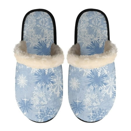 Renewold Ice-Blue Snowflakes Printed Shoes Women s Fuzzy Faux Fur Slip-On Cotton Slippers Long Fluff Slide Slippers Close Toe House Shoes Size XS
Renewold Ice-Blue Snowflakes Printed Shoes Women s Fuzzy Faux Fur Slip-On Cotton Slippers Long Fluff Slide Slippers Close Toe House Shoes Size XS