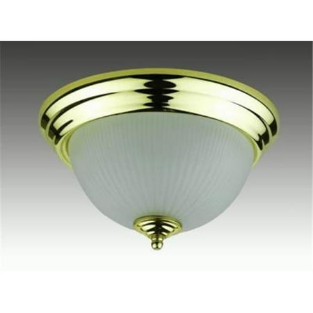 Cal Lighting LA-180S-PB Ceiling Lamp- 18W - Polished Bronze