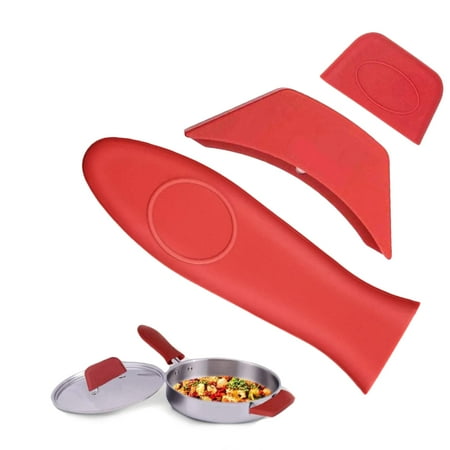 Nyidpsz 3 PCS Silicone Hot Handle Holder Pot Holders Cover Rubber Hot Resistant Non-Slip Pot Holder Sleeves for Cast Iron Skillets Metal Frying Pans Aluminum Cookware Handles
Nyidpsz 3 PCS Silicone Hot Handle Holder Pot Holders Cover Rubber Hot Resistant Non-Slip Pot Holder Sleeves for Cast Iron Skillets Metal Frying Pans Aluminum Cookware Handles