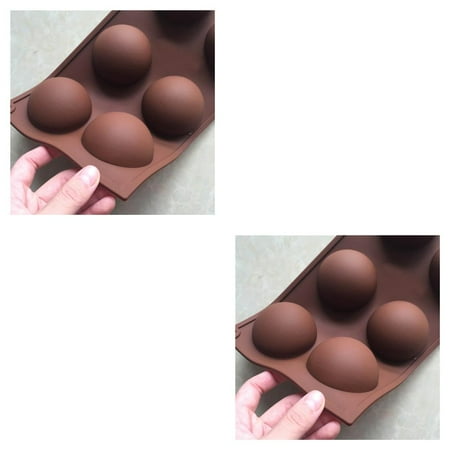 2Pcs 6-Slots Ice Ball Mold Cake Fondant Chocolate Candle Silicone Mould Candle Mold Ball Shape Silicone Mould Baking Tool
2Pcs 6-Slots Ice Ball Mold Cake Fondant Chocolate Candle Silicone Mould Candle Mold Ball Shape Silicone Mould Baking Tool