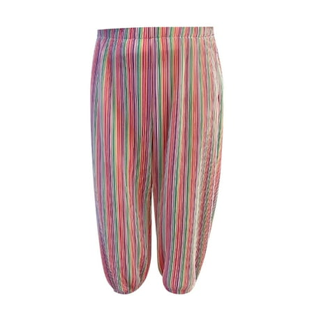Girls Summer Rainbow Trousers Waist Closed Feeling Small Feet Outside Wear Pants Casual For 1-6 Years Child Kids Baby Clothing Dailywear
Girls Summer Rainbow Trousers Waist Closed Feeling Small Feet Outside Wear Pants Casual For 1-6 Years Child Kids Baby Clothing Dailywear