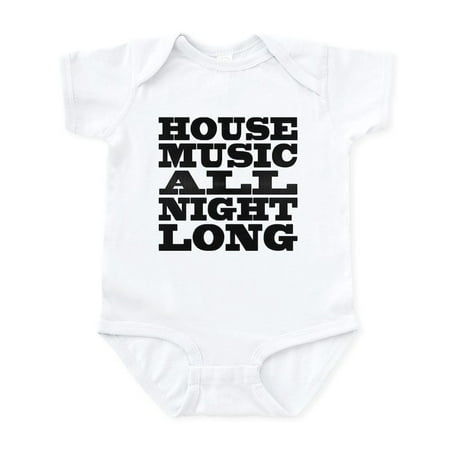 CafePress - House Music All Night Long Infant Bodysuit - Baby Light Bodysuit Size Newborn - 24 Months
CafePress - House Music All Night Long Infant Bodysuit - Baby Light Bodysuit Size Newborn - 24 Months