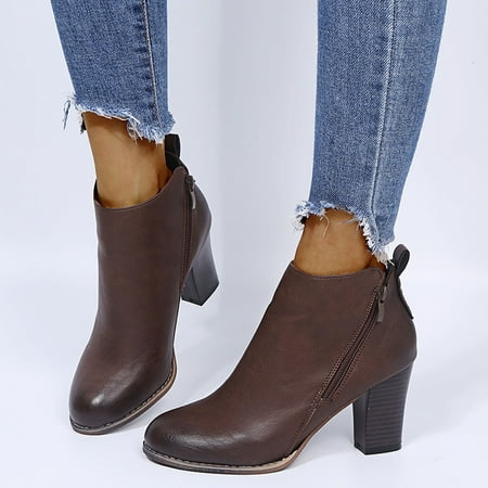 Retro Women Square Western Boots for Women Buckle Heel Zipper Solid Color Warm Boots for Women Short Booties Round Toe Lace Up Boots with Heel for Women Shoes
Retro Women Square Western Boots for Women Buckle Heel Zipper Solid Color Warm Boots for Women Short Booties Round Toe Lace Up Boots with Heel for Women Shoes