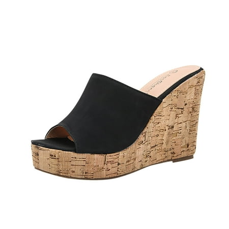 VerPetridure Summer Sandals for Women 2023 Summer New Large Size Women s With Slope And High Heel Fish Mouth Slippers
VerPetridure Summer Sandals for Women 2023 Summer New Large Size Women s With Slope And High Heel Fish Mouth Slippers