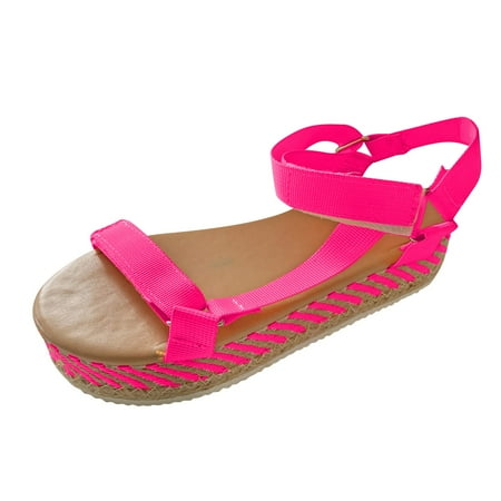 Alueeu ladies shoes casual Fashion Women s Casual Shoes Breathable Thick-soled Outdoor Leisure Sandals Hot Pink 37
Alueeu ladies shoes casual Fashion Women s Casual Shoes Breathable Thick-soled Outdoor Leisure Sandals Hot Pink 37