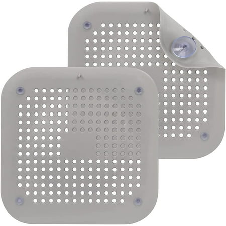 Drain Hair Catcher Silicone Shower Drain Hair Catcher Cover with Detachable Suction Cups Drain Hair Strainers Stopper for Bathroom Shower Bathtub Kitchen Sink 5.7 inch (2 Pack Grey+Grey)
Drain Hair Catcher Silicone Shower Drain Hair Catcher Cover with Detachable Suction Cups Drain Hair Strainers Stopper for Bathroom Shower Bathtub Kitchen Sink 5.7 inch (2 Pack Grey+Grey)