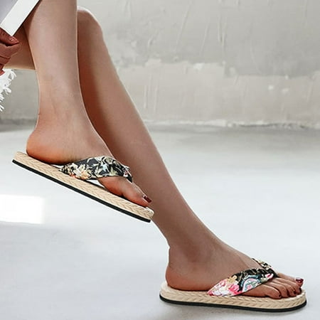 Cathalem Sandals Fashion Summer Bohemian Flip Cloth Flops And Women s Belt Spring Women s slipper Flip Flop Wedges for Women Black 7.5
Cathalem Sandals Fashion Summer Bohemian Flip Cloth Flops And Women s Belt Spring Women s slipper Flip Flop Wedges for Women Black 7.5